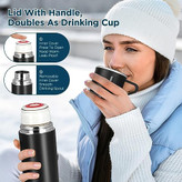 فلاسک سه کاپ(لیوان دار)