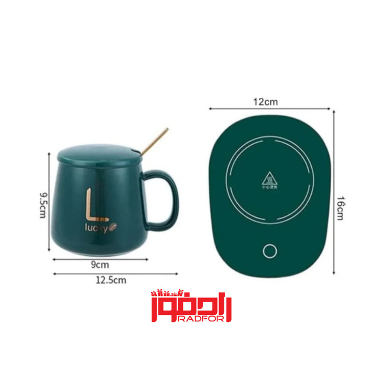 ماگ هیتردار سرامیکی لاکی