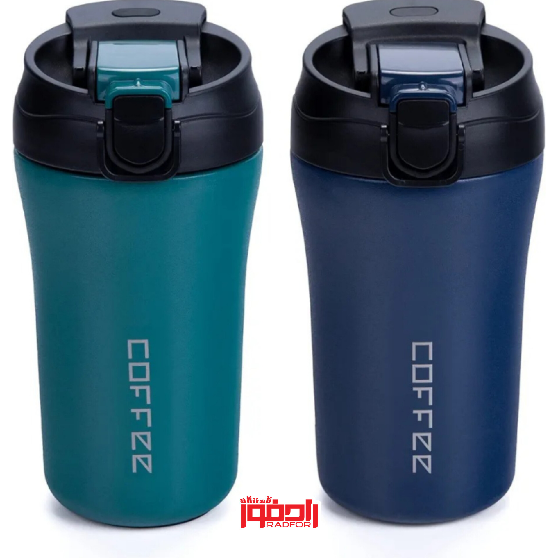 تراول ماگ دوقفله COFFEE 400ML