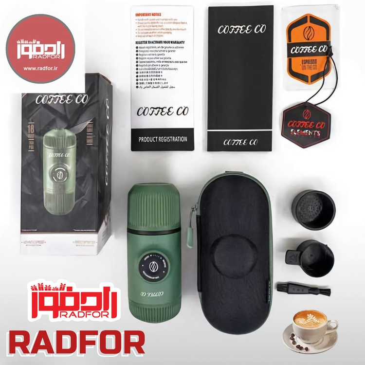 جعبه محصول اسپرسوساز دستی کافه کو COFFEE CO