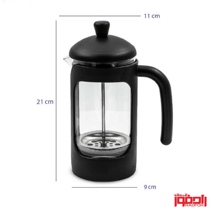 سایز فرنچ پرس 350 میلی لیتر YI TIAN