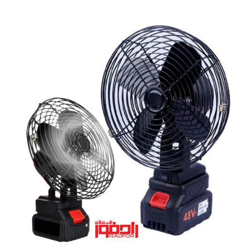 پنکه شارژی ۴۸ ولت فلزی مدل FAN LITHIUM
