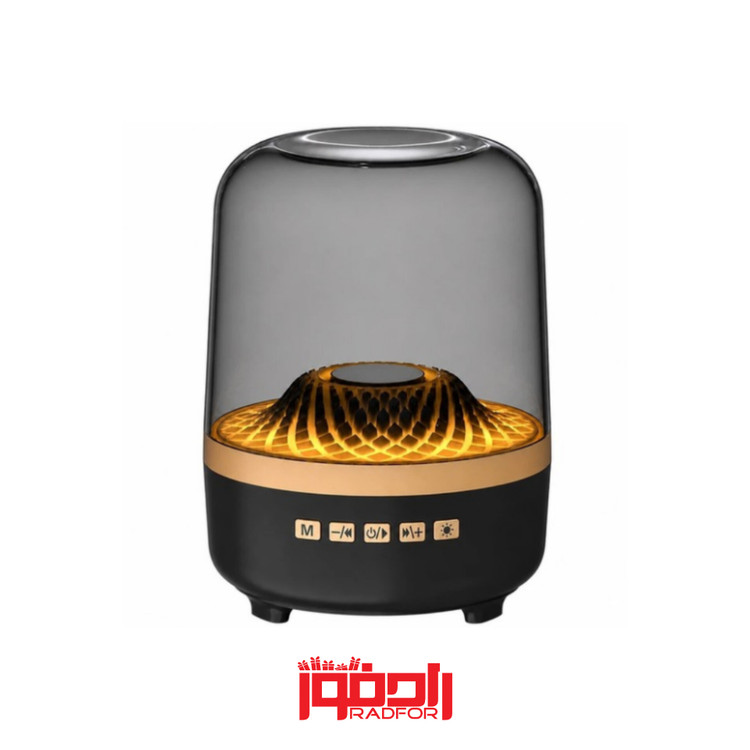 اسپیکر بلوتوثی چراغ دار دیاموند مدل BIG DIAMOND با نور LED