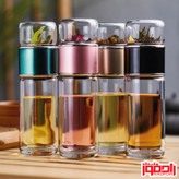 فلاسک دمنوش ساز دوجداره پیرکس
