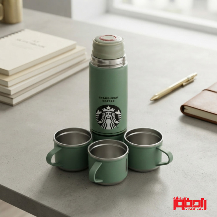 فلاسک سه کاپ 500 میلی لیتر کافیCoffee